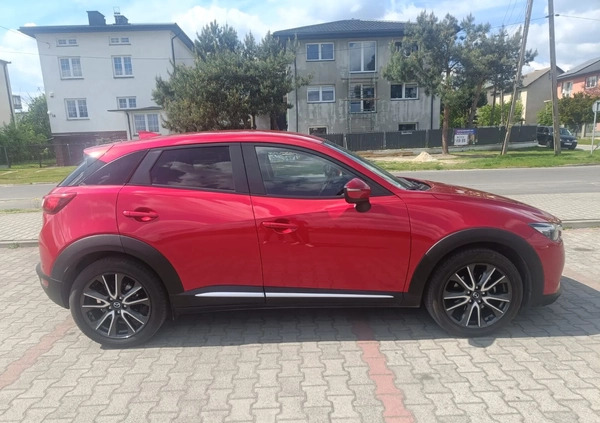 Mazda CX-3 cena 72800 przebieg: 42500, rok produkcji 2016 z Skierniewice małe 137